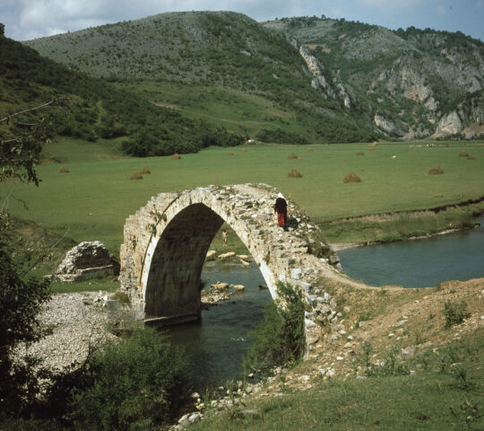 Most na Žvalama na Uvcu